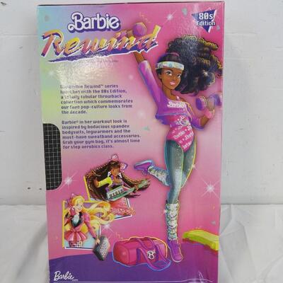 Barbie Rewind 80s Edition, Dented Box and Missing All Accessories