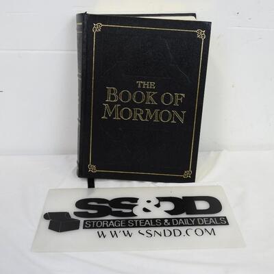 Large Leather Bound Book of Mormon