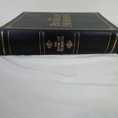 Large Leather Bound Book of Mormon