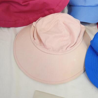 7 pc Headwear, Visors, Baseball Caps, Sunhats