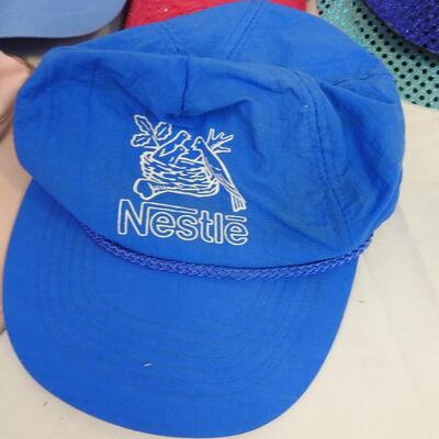 7 pc Headwear, Visors, Baseball Caps, Sunhats