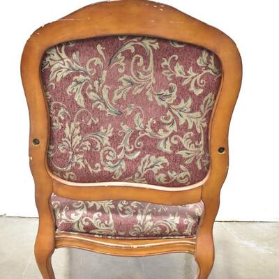 Vintage Style Wooden Living Room Armchair