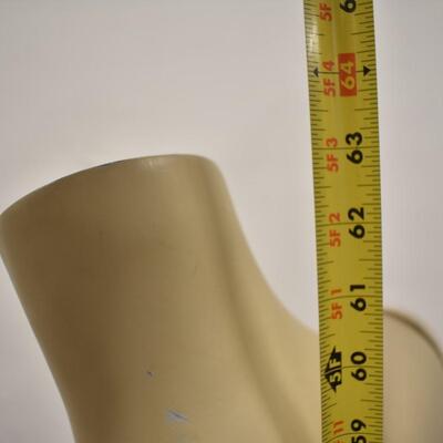 Female Headless Mannequin, 63" Tall