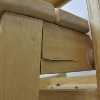 Wooden Fold Up Step Stool