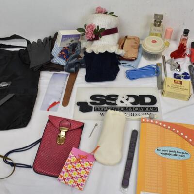 20+ Personal Care Lot: Saop, Knit Hat, Perfume, Gloves