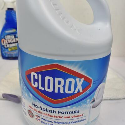 14 pc Cleaning Supplies, Downy Fabric Softener, Oxygen Cleaner