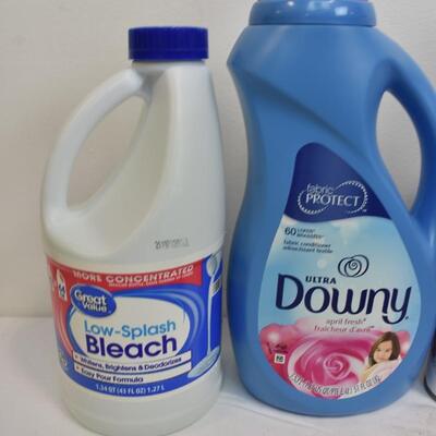 14 pc Cleaning Supplies, Downy Fabric Softener, Oxygen Cleaner