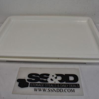 2 Pizza Dough Box Covers, 18" x 26", Can be Used as Trays For Anything!