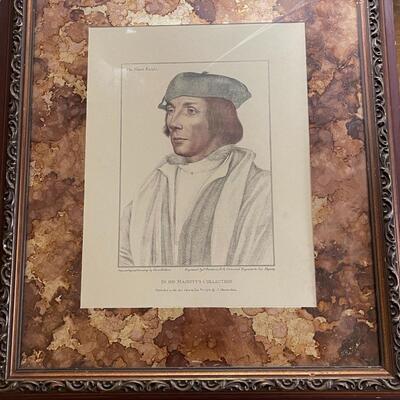 Lot 154 Framed Hand Tinted Photo Eliott Knight 1794