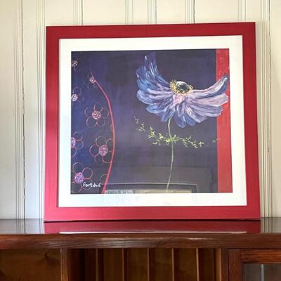 Lot 155 Framed Canvas Signed Portchie South African Artist