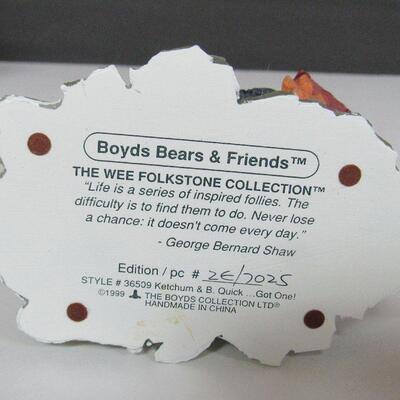 Boyd's Bears and Friends, Wee Folkstone Collection, Ketchum and B Quick, 1999, 2E/7025