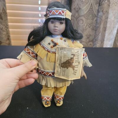 Little Indian Doll w/ Baby