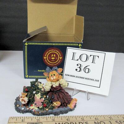 Boyd's Bears and Friends, Purrstone Collection, Christmas Catastrophy, 2000, #878