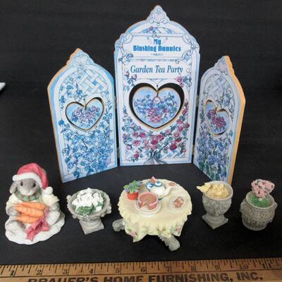 Blushing Bunnies Garden Tea Party Set