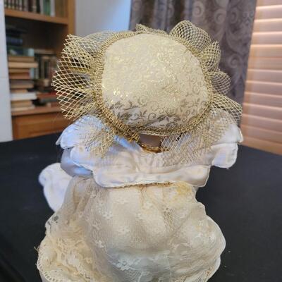 Beautiful porcelain Angel doll with Bible