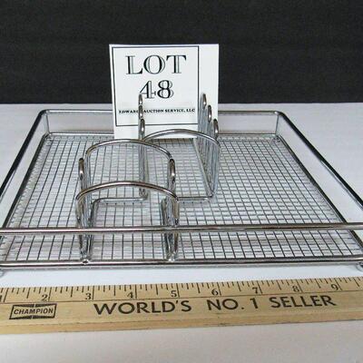 Sturdy Good Quality Kitchen Organizer, Napkins, Silverware, Etc