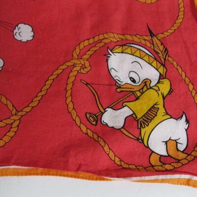 Vintage Walt Disney Productions Large Childs Bandana, Scarf or Hankie Maybe
