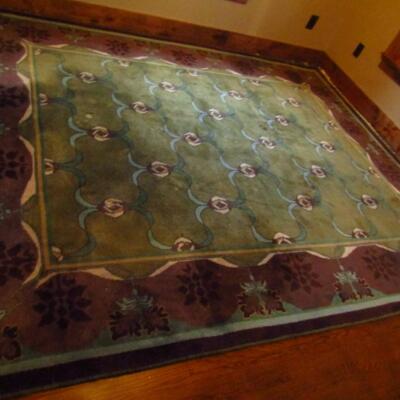 Wool Pile Area Rug- Approx 9' 8