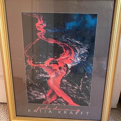 Lot 170 Pali Dance Poster Framed Under Glass by Katia Krafft