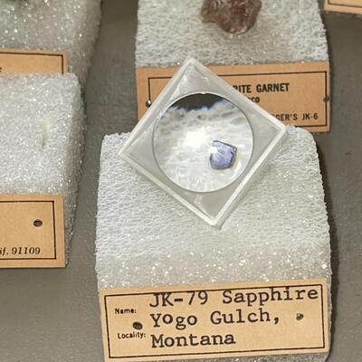 Lot 179 Beginners Rock Collection Labeled Specimens