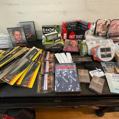 Lot 180 Survivalist Group Knives Pocket Tools Water Filters + Much More