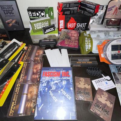 Lot 180 Survivalist Group Knives Pocket Tools Water Filters + Much More