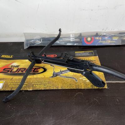 Lot 181 Bolt Cross Bow & Night Warrior Blow Gun