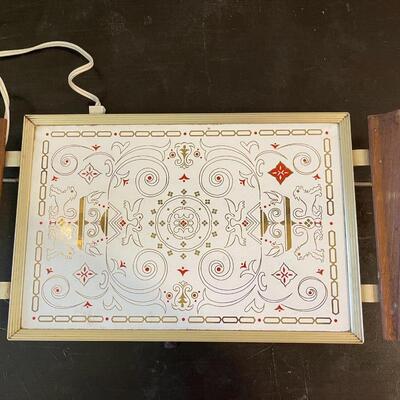 Lot 185 Vintage Heated Serving Tray Cornwald Electric