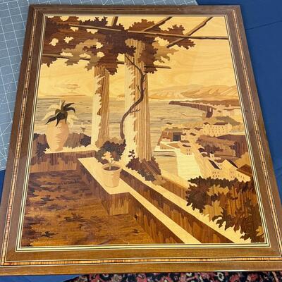 Made In Sorrento Title: Gabriella, Marquetry Wood Inlay  