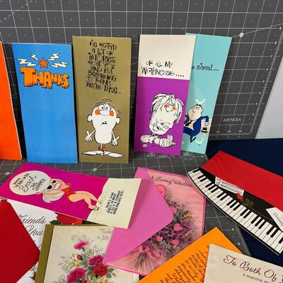 Lot of Vintage Greeting Cards from the 60's & 70's 
