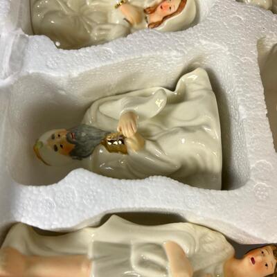 Porcelain Nativity Scene, New in the Box 