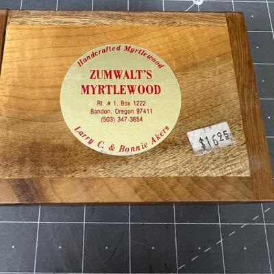Myrtle Wood Box 
