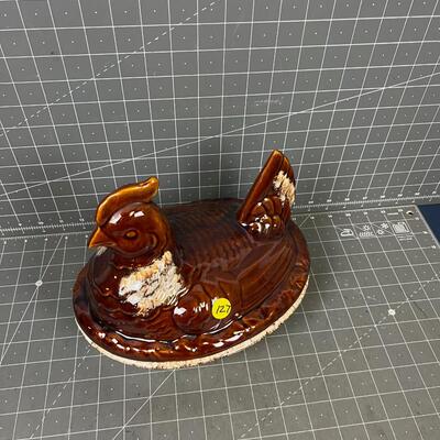 Rooster Casserole Dish & Cover
