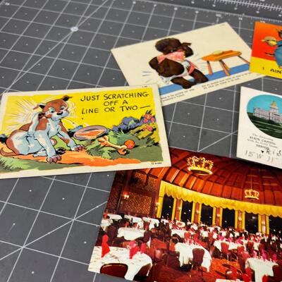 Collection of Vintage Postcards - FUN!