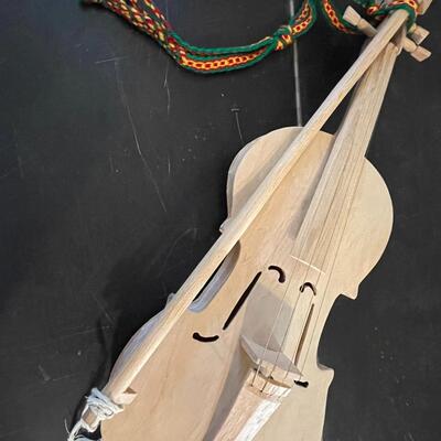 Lot 192 Unfinished Wood Violin 22"