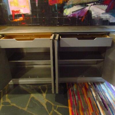 Nice Painted Finish Credenza by Stanley