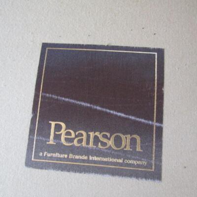 Upholstered Chair with Ottoman by Pearson