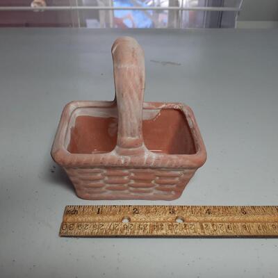 Vintage ceramic Basket