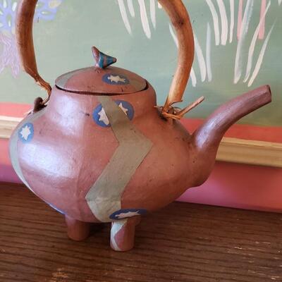 Handmade tea pot ceramics