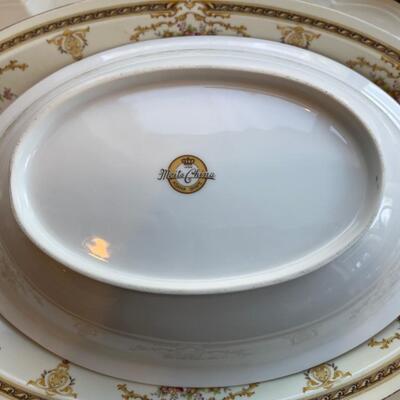 Meito China and Casual Elegance Lenox Serving ware, Higgins & Seiter serving ware from Cauldon England