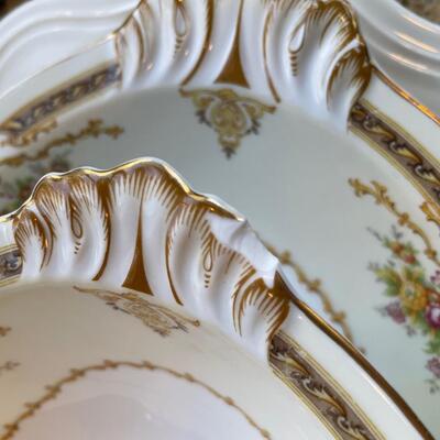 Meito China and Casual Elegance Lenox Serving ware, Higgins & Seiter serving ware from Cauldon England