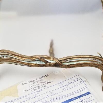 Lot #40  Antique Art Nouveau Photo Frame with receipt