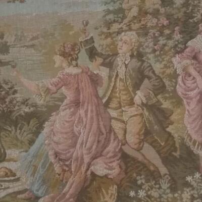 Royalty in the Park by Francois Boucher Tapestries