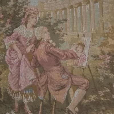 Royalty in the Park by Francois Boucher Tapestries