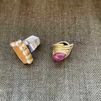 Fun and Unique Assorted Costume Jewelry, Beaded Hand Bag and Le Sac Knitted Bag