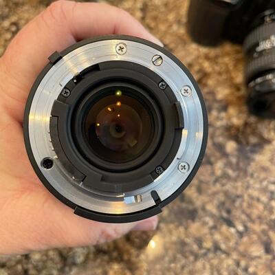 35 MM Nikon N90S Camera with two lenses, 28-70mm and 70-210mm, plus external flash SB-26 and carrying bag