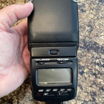 35 MM Nikon N90S Camera with two lenses, 28-70mm and 70-210mm, plus external flash SB-26 and carrying bag