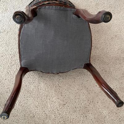 Mid-Victorian Side Chair Recovered with Modern Upholstery