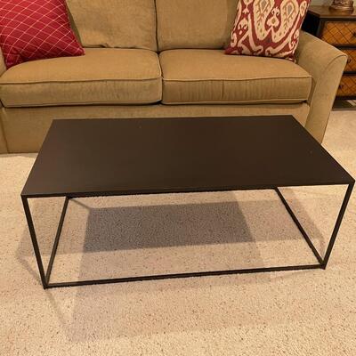 Contemporary Metal Coffee Table