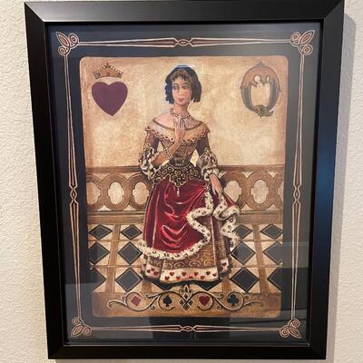 King and Queen Framed artwork